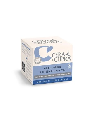 Cera di Cupra
Anti-Age rigenerante
Night Cream
con complesso prebiotico rigenerante
per tutti i tipi di pelle