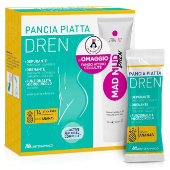 Pancia Piatta Dren Fango 14 enveloppes