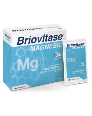 Briovitase
Magnesio
Integratore alimentare di magnesio pidolato
1 busta al giorno