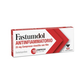 Fastumdol
Antinfiammatorio
25 mg compresse rivestite con film
dexketoprofene
per uso orale