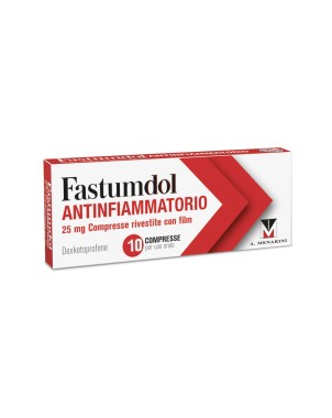 Fastumdol
Antinfiammatorio
25 mg compresse rivestite con film
dexketoprofene
per uso orale