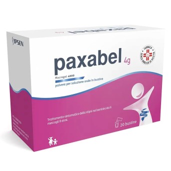 Paxabel
Macrogol 4000
4g polvere per soluzione orale in bustina