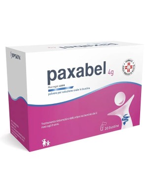 Paxabel
Macrogol 4000
4g polvere per soluzione orale in bustina