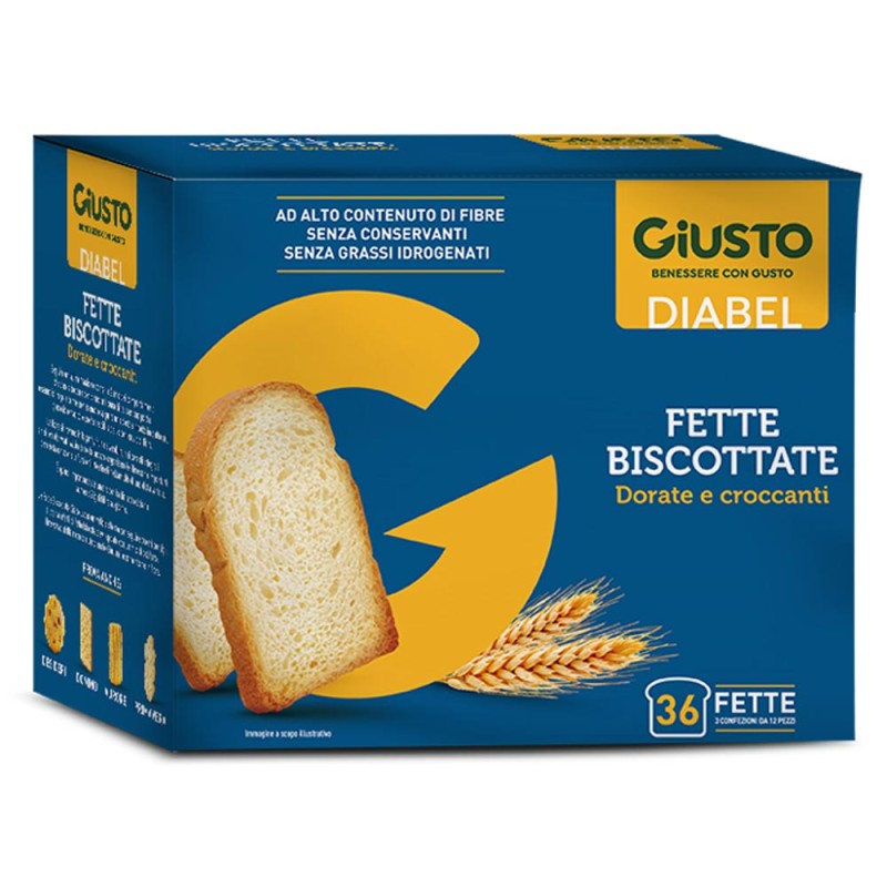 Giusto Diabel Biscottes 300 g