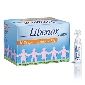 Libenar Aérosol hypertonique 3% 30 ampoules