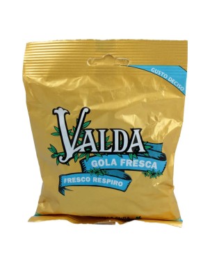 Valda gola fresca 60 g fresco respiro, la caramella dura al mentolo e eucaliptolo