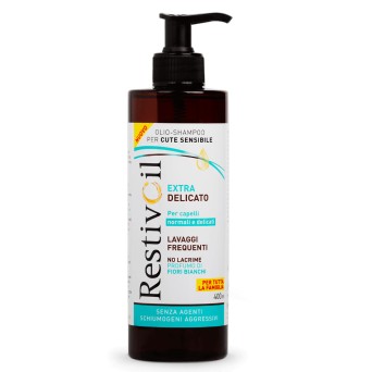 Restivoil extra delicato bouteille de shampoing 400 ml