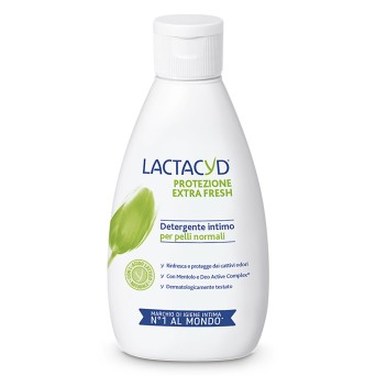 Lactacyd
protezione extra fresh
detergente intimo
per pelli normali
flacone da 300 ml