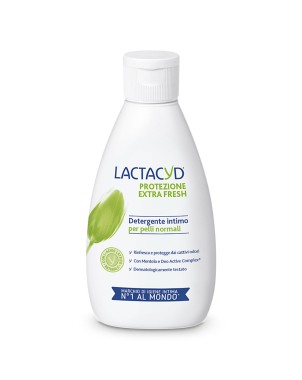 Lactacyd
protezione extra fresh
detergente intimo
per pelli normali
flacone da 300 ml