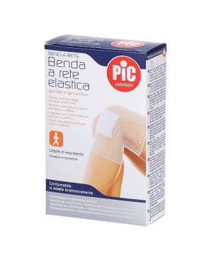 PiC solution
Benda a Rete elastica
per gambe e ginocchia
libertà di movimento
conformabile: si adatta anatomicamente