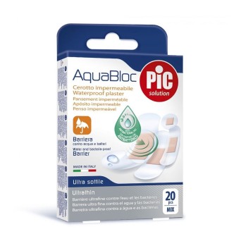 Pic AquaBloc parche impermeable surtido 20 piezas