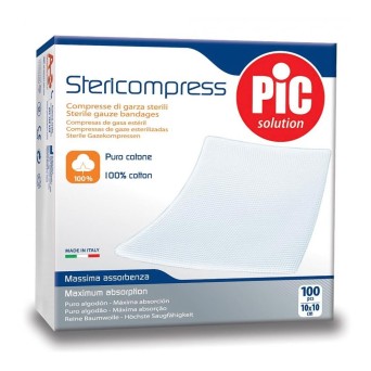 Pic Stericompress compresas de gasa 10x10 cm 100 uds