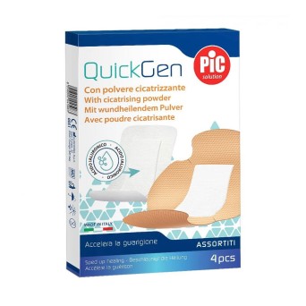 Pic QuickGen assorted healing plaster 4 pieces