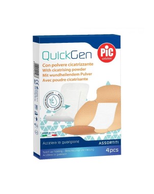 Pic QuickGen assorted healing plaster 4 pieces