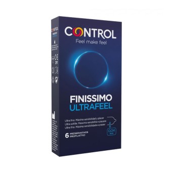 Control Finissimo Ultrafeel condones 6 piezas