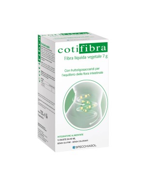 Cotifibra
fibra liquida vegetale 7 g
con fruttoligossacaridi per l'equilibrio della flora intestinale