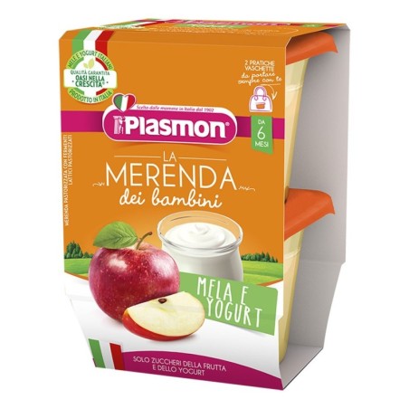 Plasmon
La Merenda
dei bambini
Mela e Yogurt
6 mesi+