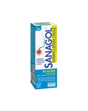 Sanagol
Erismo spray orale
combatte l'irritazione proteggendo la gola
Senza Alcool | senza glutine
flacone da 20 ml