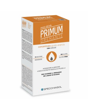 Primum Drenante mini drink Arôme orange 15 sachets