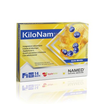 KiloNam
Integratore alimentare a base di Moringa*, AppleActiv, Acetil-carnitina e Vitamine.
