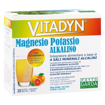 Vitadyn Magnesio Potassio Alkalino 30 enveloppes