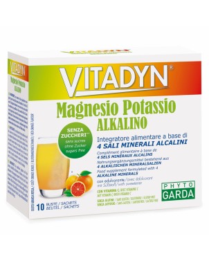 Vitadyn Magnesio e Potassio Alkalino 10 envelopes