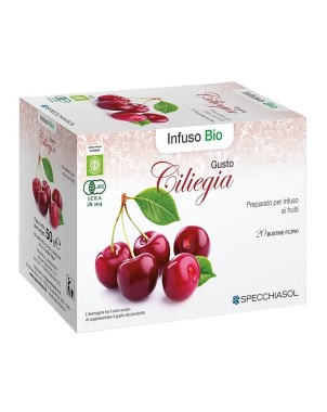 Ciliegia
Infuso Bio
Preparato per infuso ai frutti
confezione da 20 bustine filtro