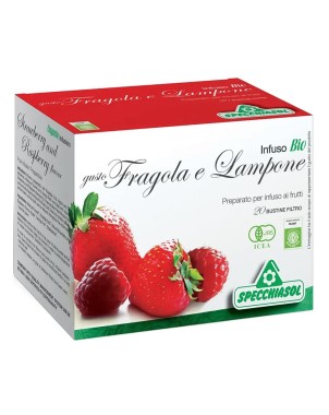 Fragola e Lampone
Infuso Bio
preparato per infuso ai frutti
confezione da 20 bustine filtro