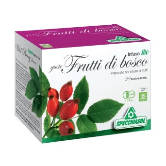 Frutti di Bosco
Infuso Bio
Preparato per infuso ai frutti
confezione da 20 bustine filtro