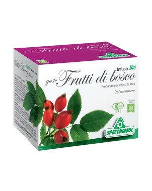 Frutti di Bosco
Infuso Bio
Preparato per infuso ai frutti
confezione da 20 bustine filtro