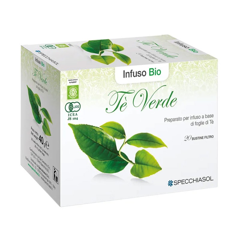 Tè Verde Bio Infuso 20 filter bags