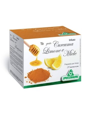 Tè verde con Curcuma, limone e miele 20 sacs filtrants