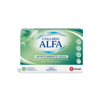 Alfa collirio affaticamento occhi 10 flacons unidoses