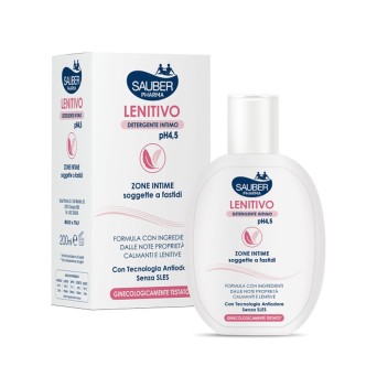 Sauber Detergente intimo lenitivo botella de 200ml