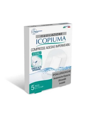 Icopiuma
medicAZIONE
Compresse Adesive impermeabili
sterili | garza alto spessore