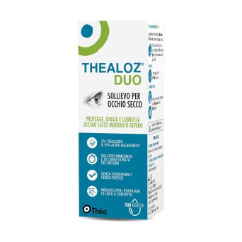 Thealoz Duo soluzione oculare 10 ml protegge, idrata e lubrifica occhio secco moderato-severo