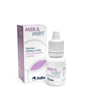 MeraMirt
soluzione oftalmica sterile a base di ipromellosa e inositolo
flaconcino da 8 ml