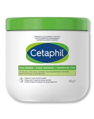 Cetaphil
crema idratante
viso e corpo
immediato effetto lenitivo, per pelli secche, molto secche e sensibili