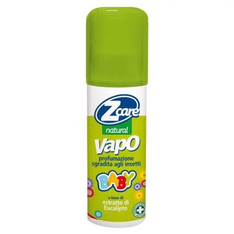 Zcare
Natural Vapo Baby
profumazione sgradita agli insetti
a base di estratto di eucalipto