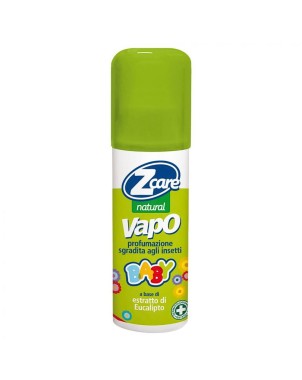 Zcare
Natural Vapo Baby
profumazione sgradita agli insetti
a base di estratto di eucalipto