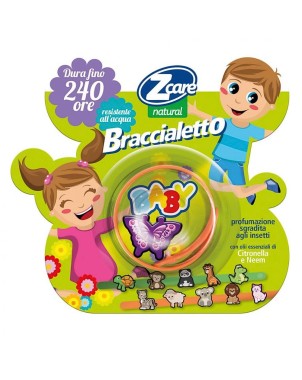 Zcare
Natural Baby
braccialetto allontana zanzare
durata fino a 10 giorni