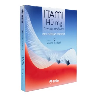 ITAMI 140 mg apósito medicado 5 piezas