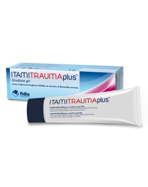 Itami
trauma plus
emulsione gel
A base di glicosaminoglicani (GAG) ed estratto di Boswellia serrata