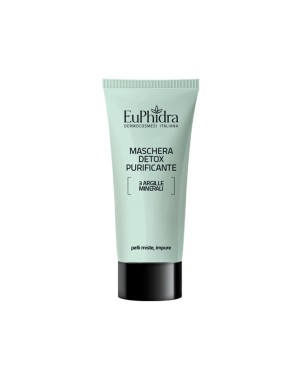 EuPhidra
Maschera Detox Purificante
3 argille minerali
pulizia profonda, azione detossinante
pelli miste, impure