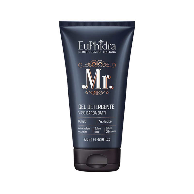 EuPhidra Mr. Gel Detergente Viso Barba Baffi 150 ml