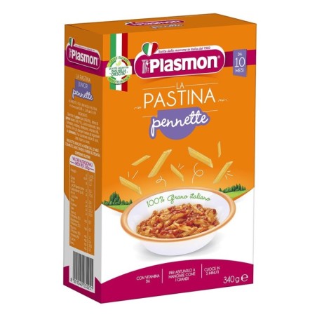 Plasmon
La Pastina
pennette
100% grano italiano
10 mesi+