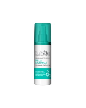 EuPhidra
Deodorante Spray
Pelli Normali
senza sali di alluminio