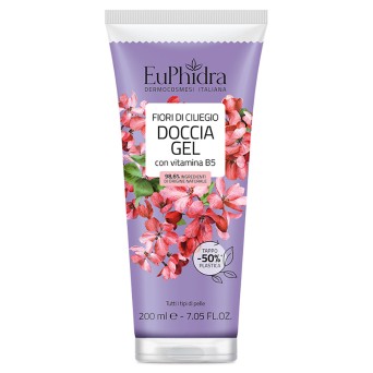 EuPhidra
Doccia Gel
98,6% ingredienti di origine naturale
tutti i tipi di pelle
tubo da 200 ml