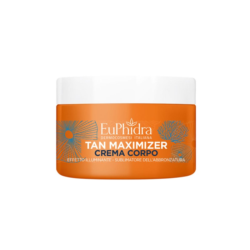 EuPhidra
Tan Maximizer
crema corpo
effetto illuminante
sublimatore dell'abbronzatura