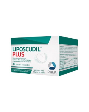 Liposcudil Plus
Integratore alimentare a base di riso rosso fermentato e coenzima Q10